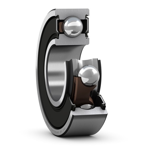 ÜHEREALINE KUULLAAGER KUMMIKATETEGA 6203-2RSLTN9/C3VT162 SKF