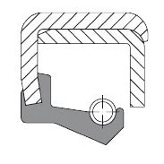 KAELUSTIHEND METALL + NBR 50 X 85 X 13 A